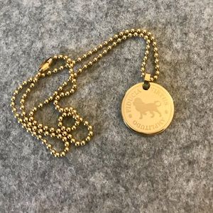 Emerson Fry (Emersonmade) Lion coin necklace